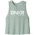 DNKR Pickleball Womens Bella Racerback Crop Tank