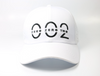 Zero Zero Two White Performance Pickleball Hat