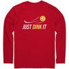 Just Dink It Mens Unisex Long Sleeve Next Level Tri Blend