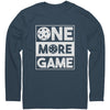 ONE MORE GAME Mens Unisex Long Sleeve Next Level Tri Blend