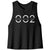 ONE MORE GAME Womens Bella Racerback Crop Tank