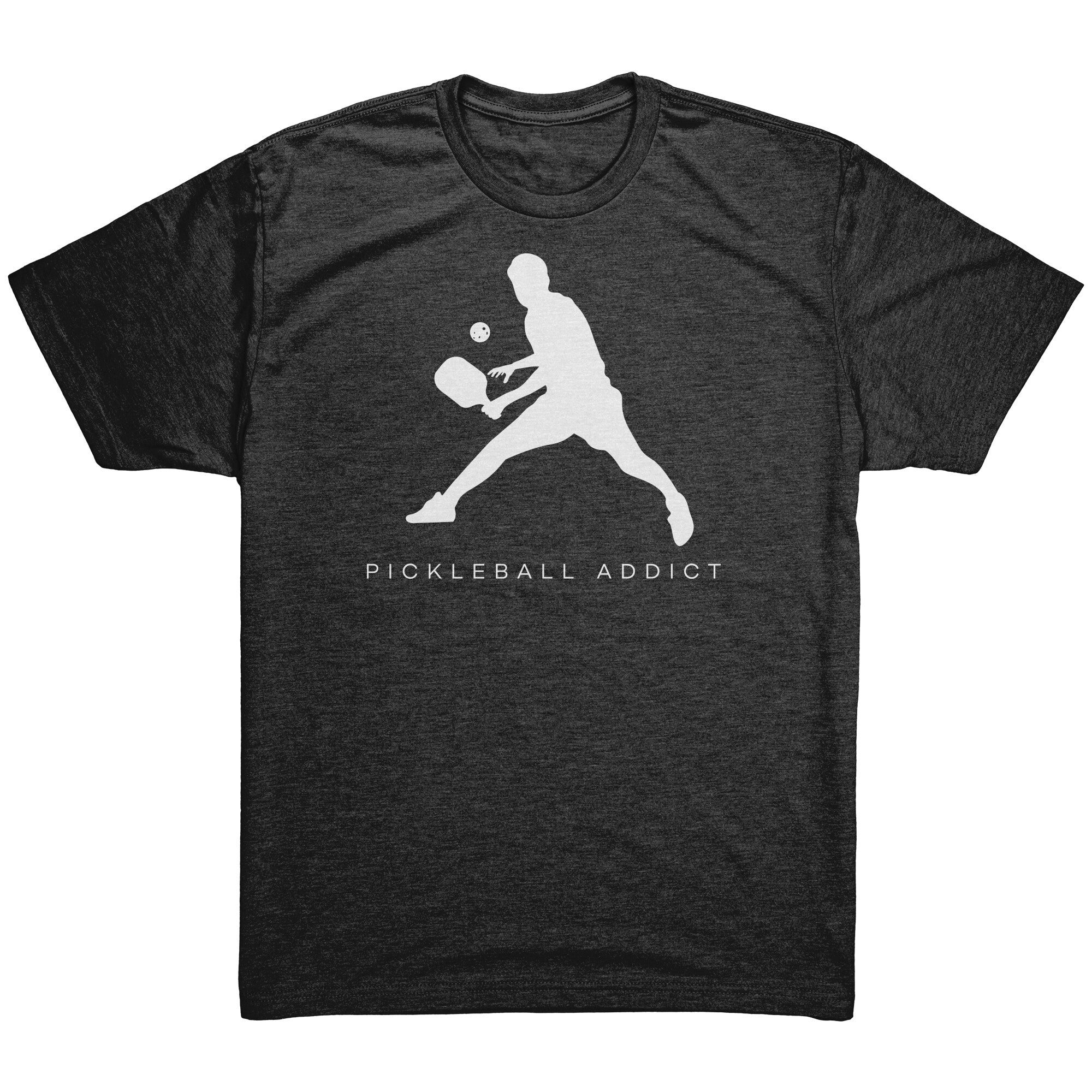 PickleBall Addict Mens Unisex Next Level Tri Blend