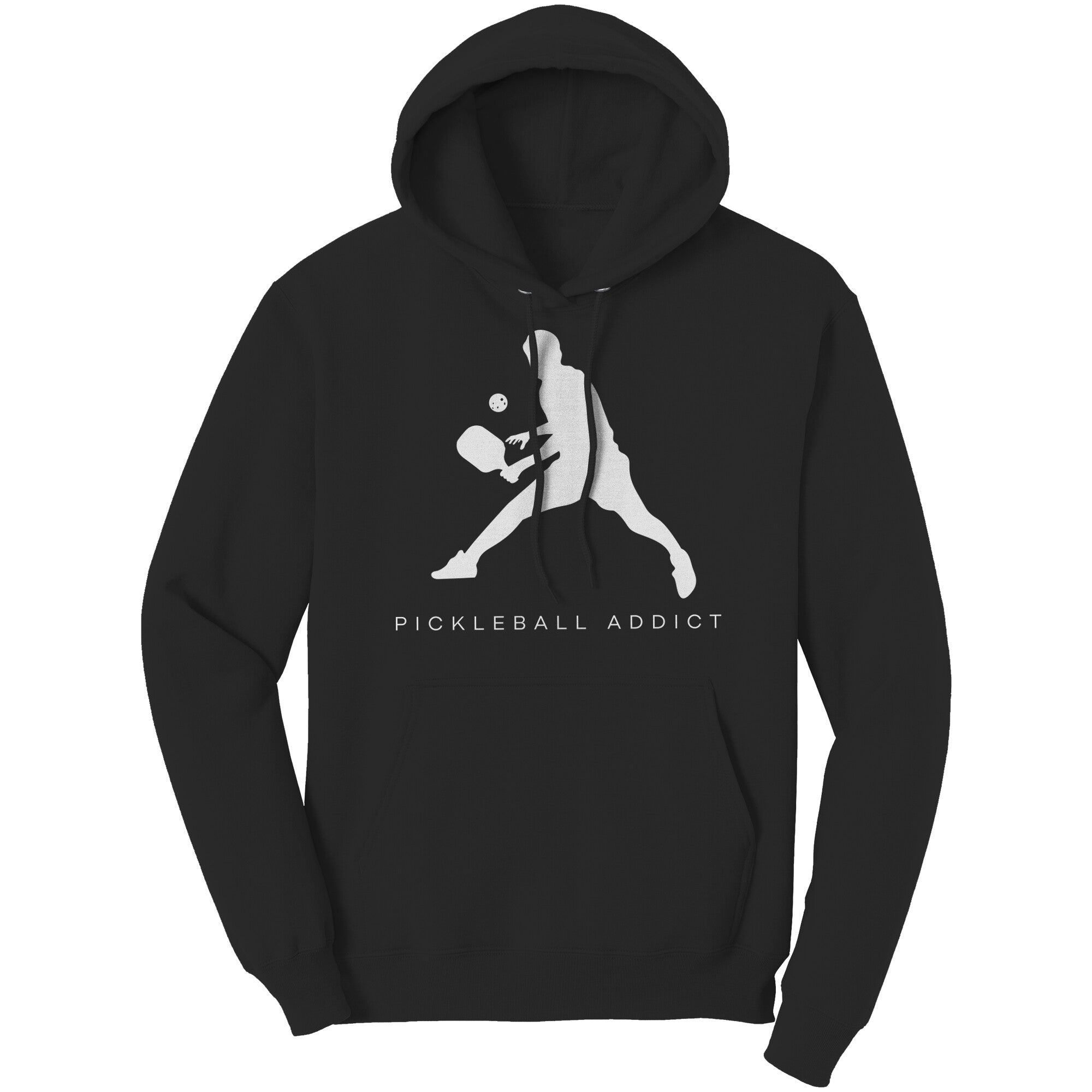 PickleBall Addict Womens Unisex Port & Co Hoodie