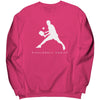 PickleBall Addict Womens Unisex Port &amp; Co Crewneck Sweatshirt