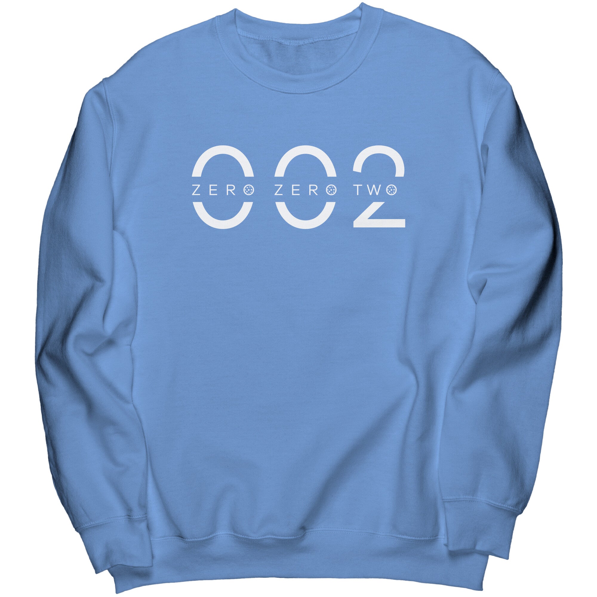 Zero Zero 2 Womens Unisex Port & Co Crewneck Sweatshirt