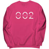 Zero Zero 2 Womens Unisex Port &amp; Co Crewneck Sweatshirt